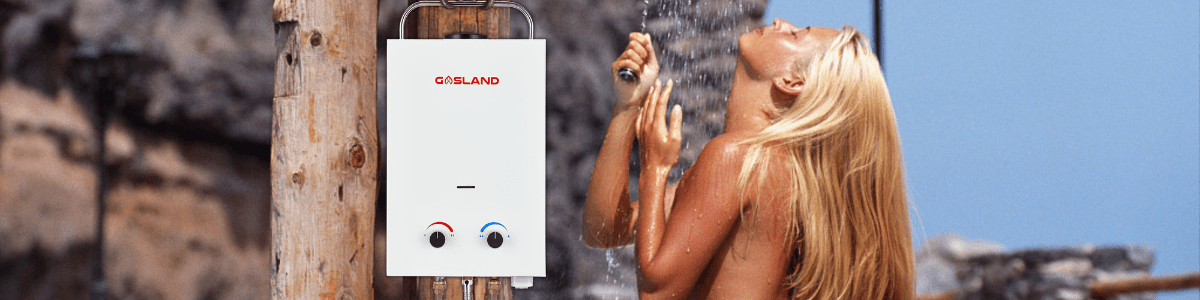 BS Series Water Heaters - Best Shower for Camper - Gaslandchef
