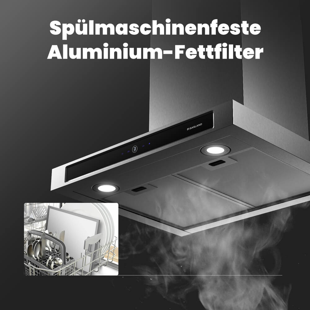 60cm Umluft Dunstabzugshaube